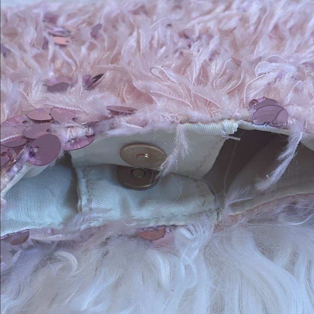 πβ¨ URBAN OUTFITERS Y2K Sequin Mini Pink Bag - Picture 3 of 8